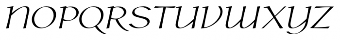 P22 Hoy Basic Italic Font UPPERCASE