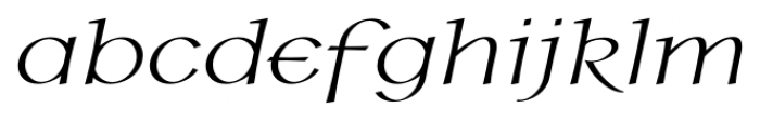 P22 Hoy Basic Italic Font LOWERCASE