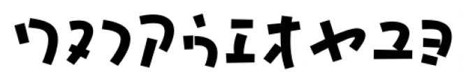 P22 Komusubi Katakana  Bold Font OTHER CHARS