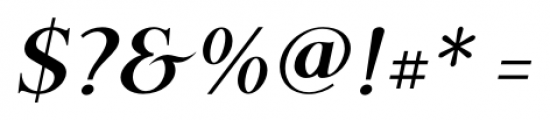P22 Late November Bold Italic Font OTHER CHARS