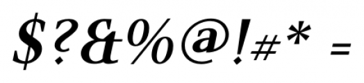 P22 Mai Bold Italic Small Caps Font OTHER CHARS