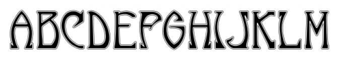 P22 Salon  Full Font UPPERCASE