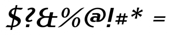 P22 Spiggie Pro Bold Italic Font OTHER CHARS