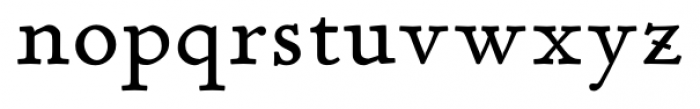 P22 Stickley Pro Caption Font LOWERCASE