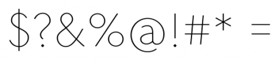 P22 Underground Cyrillic Pro Thin Font OTHER CHARS