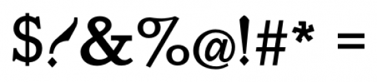 P22 Vale Roman Font OTHER CHARS