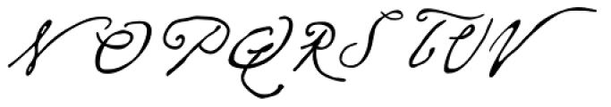 P22 Cezanne Regular Font UPPERCASE