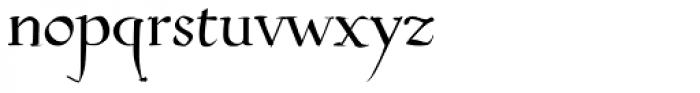 P22 Dwiggins Uncial Font LOWERCASE