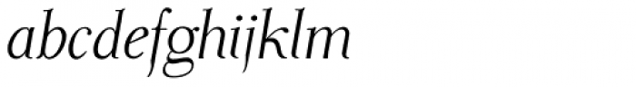 P22 Dyrynk Italic Font LOWERCASE