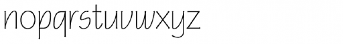P22 Eaglefeather Pro Informal Hairline Font LOWERCASE