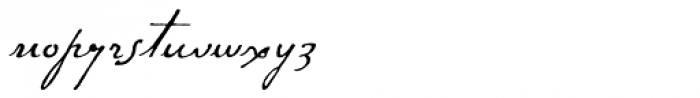 P22 Gauguin Alternate Font LOWERCASE