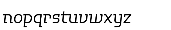 P22 Hedonic Book Italic Font LOWERCASE