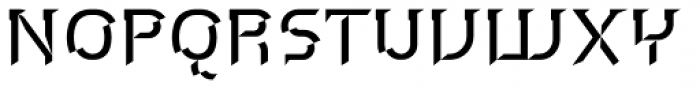 P22 Hedonic Chisel A Font LOWERCASE