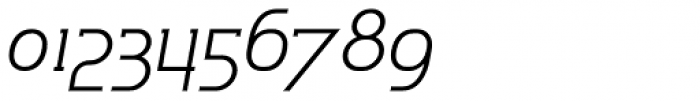 P22 Hedonic Light Italic Font OTHER CHARS