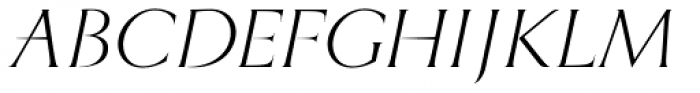 P22 Kirkwall Italic Font UPPERCASE