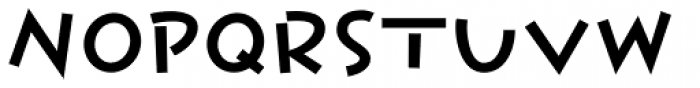 P22 Komusubi Latin Bold Font UPPERCASE
