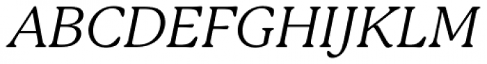 P22 Mackinac Book Italic Font UPPERCASE
