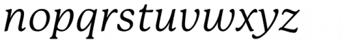 P22 Mackinac Book Italic Font LOWERCASE