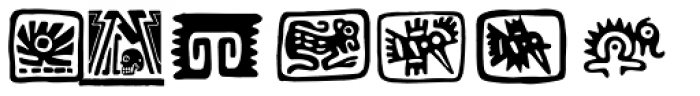 P22 Mexican Relics Font OTHER CHARS