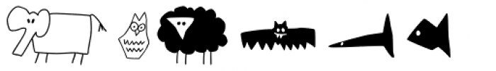 P22 ToyBox Animals Font OTHER CHARS
