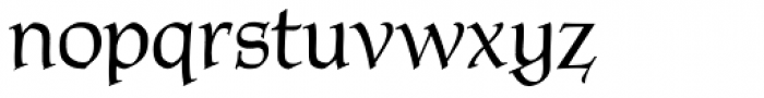 P22 Tyndale Font LOWERCASE