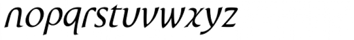 P22 Wedge Italic Font LOWERCASE