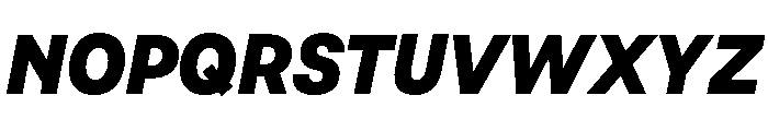 Pacaembu Bold Italic Font UPPERCASE