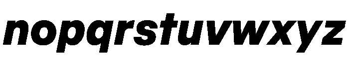 Pacaembu Bold Italic Font LOWERCASE