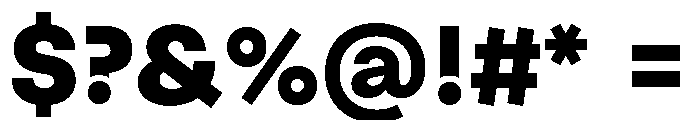 Pacaembu Bold Font OTHER CHARS