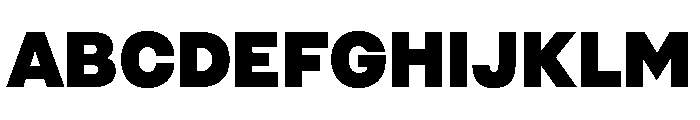 Pacaembu Extrabold Font UPPERCASE