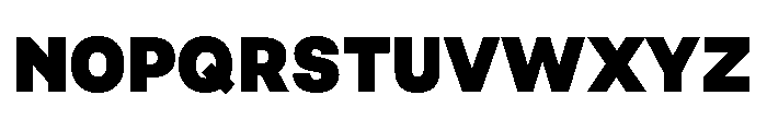 Pacaembu Extrabold Font UPPERCASE