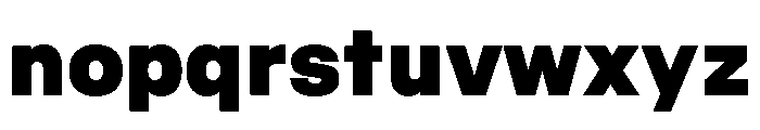 Pacaembu Extrabold Font LOWERCASE