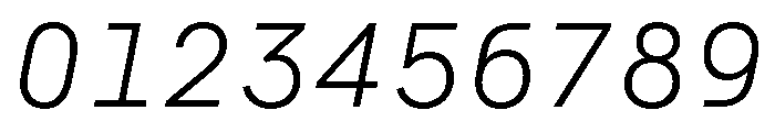 Pacaembu Extralight Italic Font OTHER CHARS
