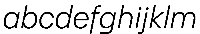 Pacaembu Extralight Italic FONT