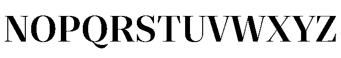 Palast Variable Bold Font UPPERCASE