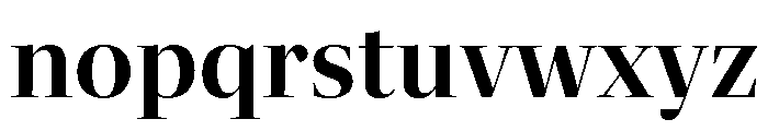 Palast Variable Bold Font LOWERCASE