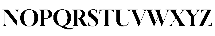 Palast Variable Regular Font UPPERCASE