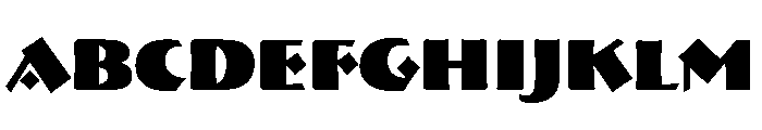 Pantelleria Extra Bold Font UPPERCASE