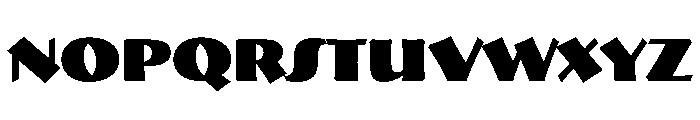 Pantelleria Extra Bold Font UPPERCASE