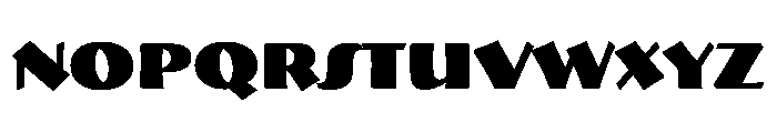 Pantelleria Extra Bold Font LOWERCASE