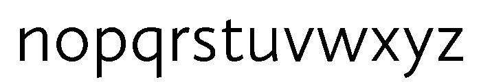 Pantelleria Light Font LOWERCASE
