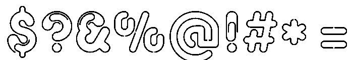 Paper Clip Nova Basic Font OTHER CHARS