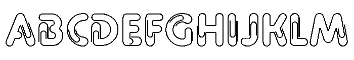 Paper Clip Nova Basic Font UPPERCASE