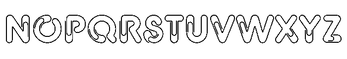 Paper Clip Nova Basic Font UPPERCASE