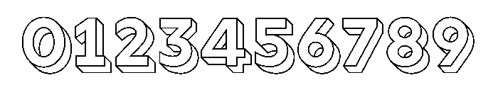 Paper Clip Nova Bold Font OTHER CHARS