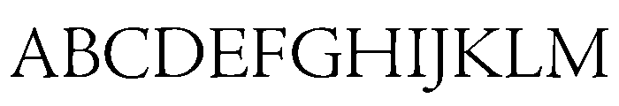Papyrus Light Font UPPERCASE