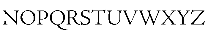 Papyrus Light Font UPPERCASE