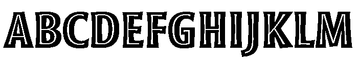 Paradise Point Variable Bold Font UPPERCASE