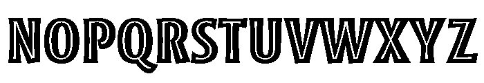 Paradise Point Variable Bold Font UPPERCASE