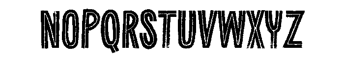 Paradise Point Variable Medium Font UPPERCASE